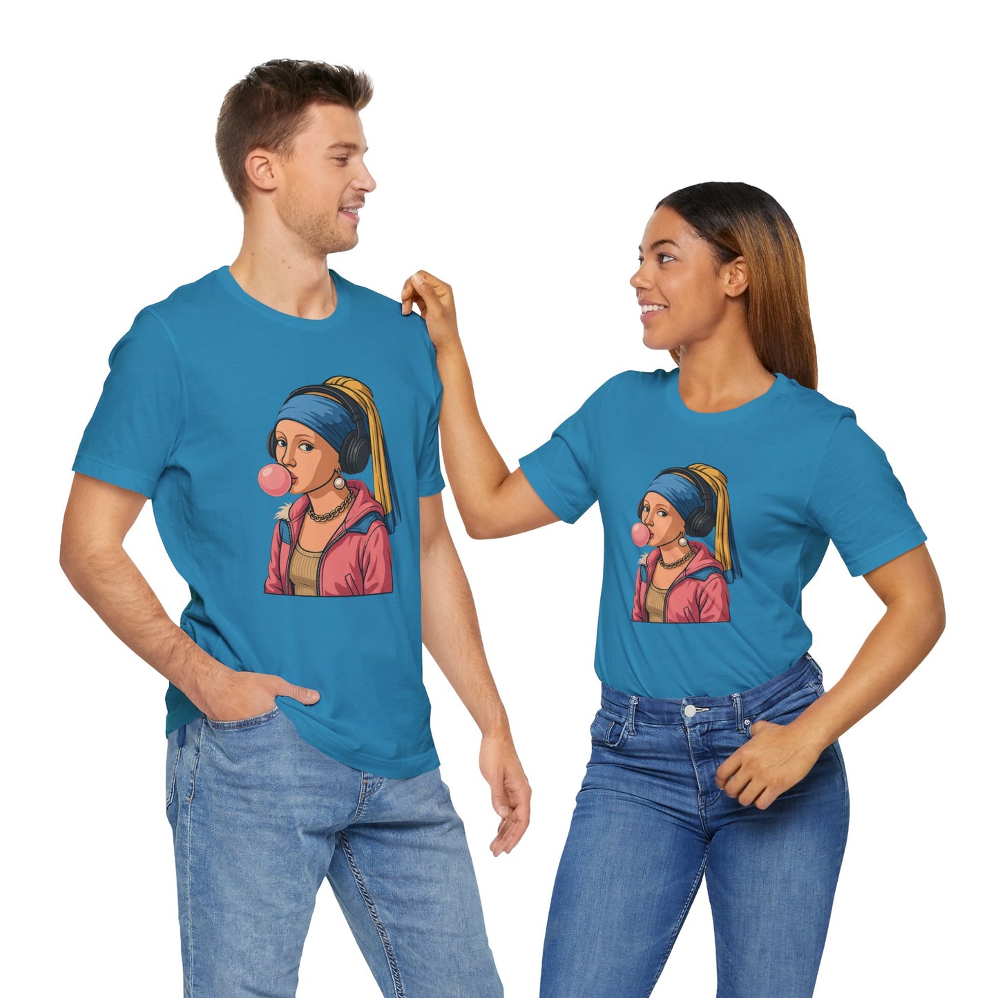 Modern Muse Tee – “Girl with the Bubblegum”