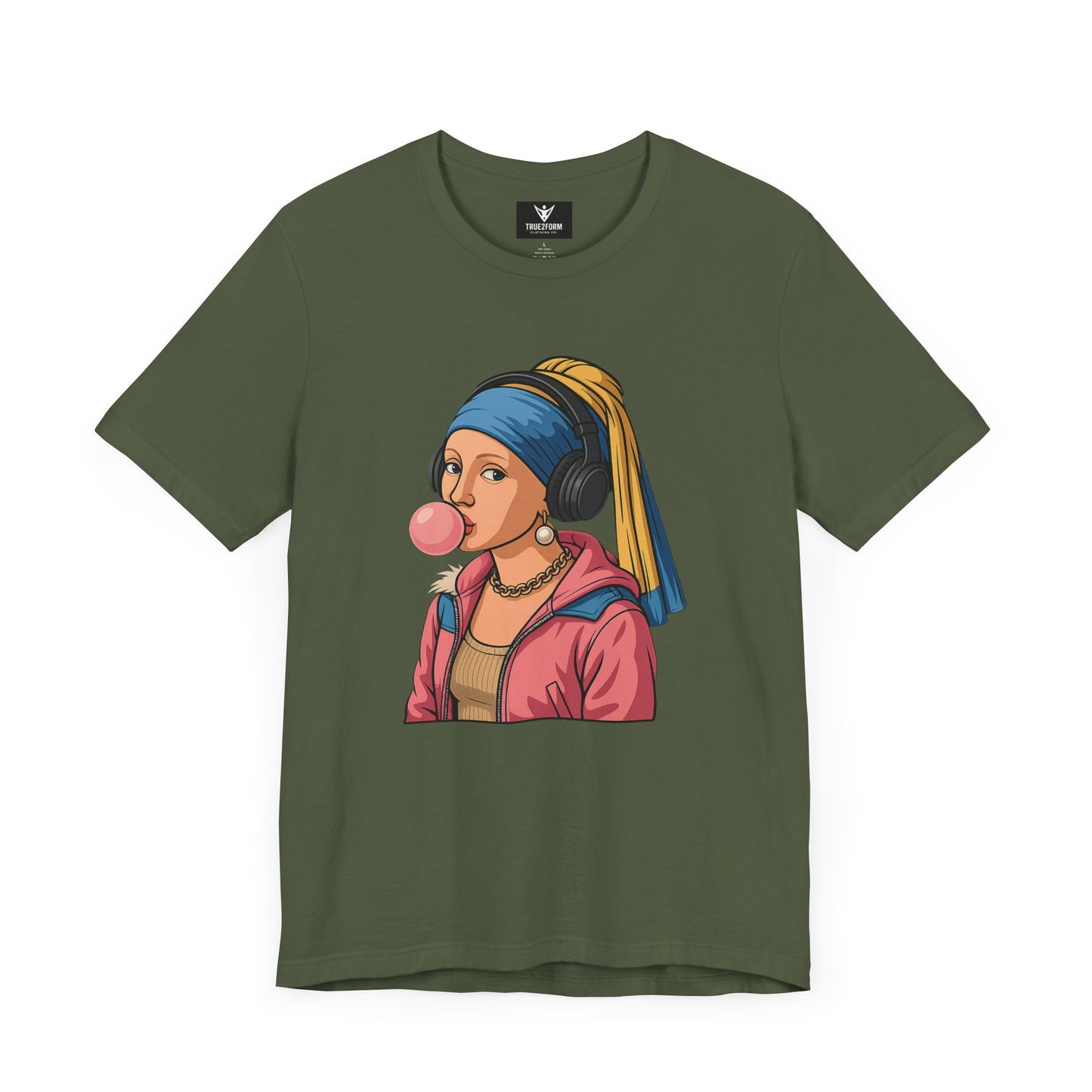 Modern Muse Tee – “Girl with the Bubblegum”