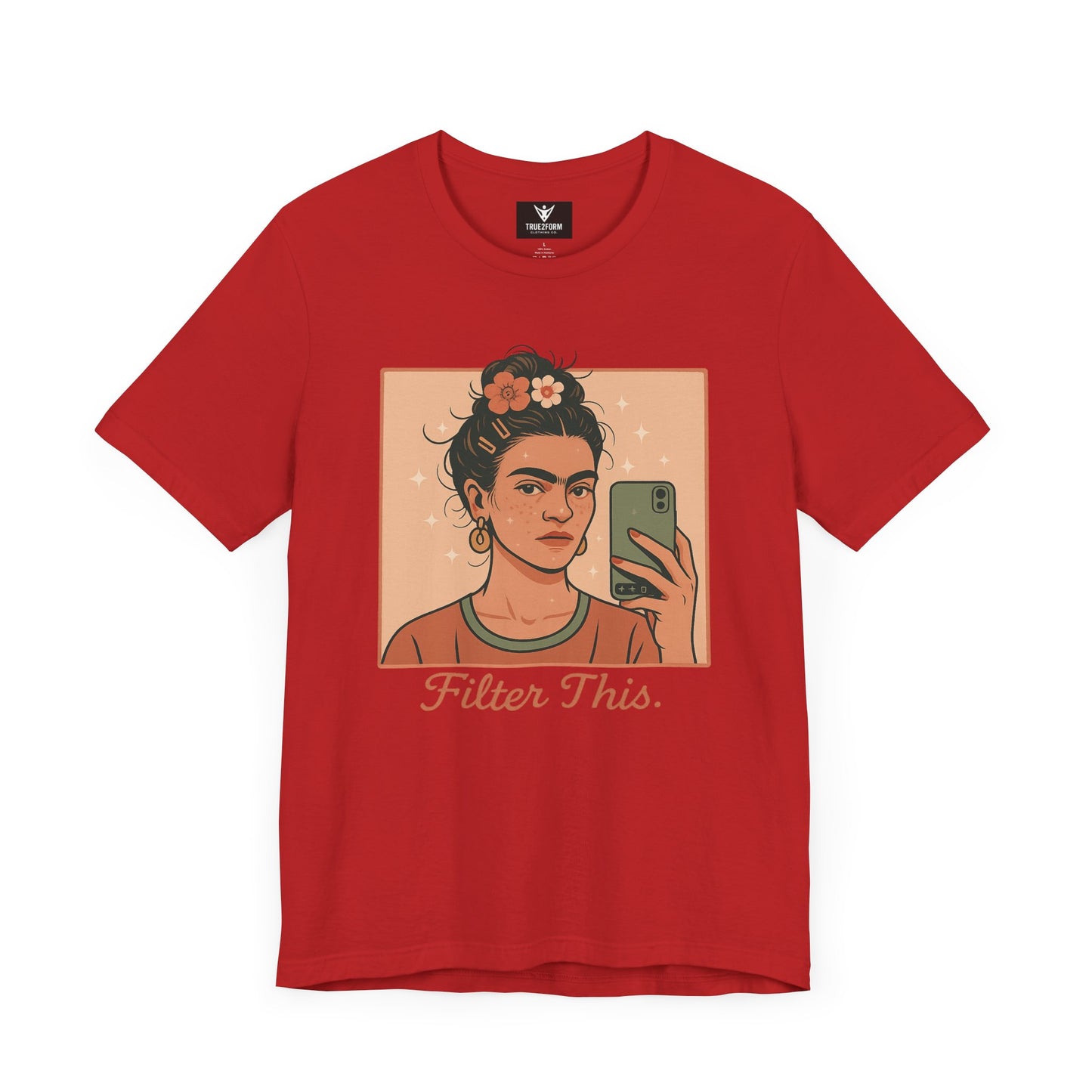 Modern Muse Art Tee - Frida, Filtered