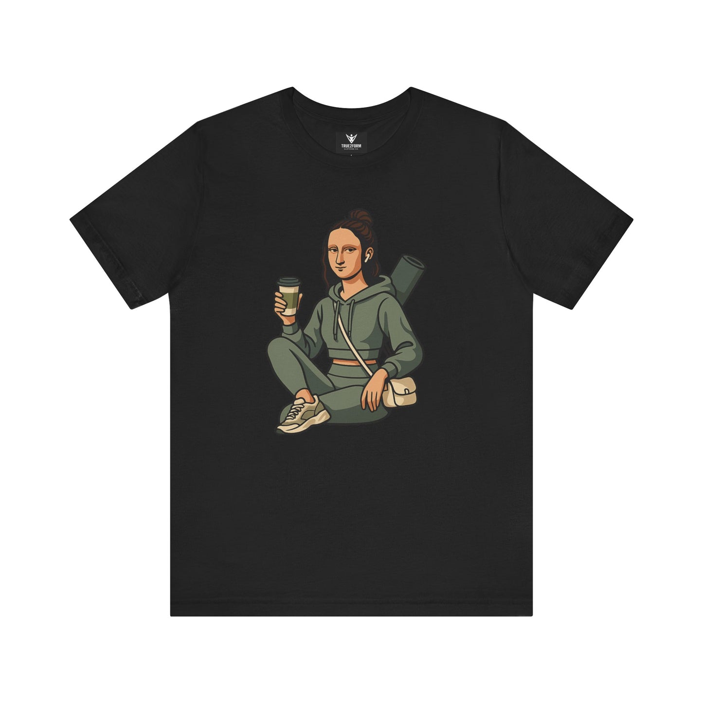 Mona Lisa Matcha – Luxe Athleisure Art Tee