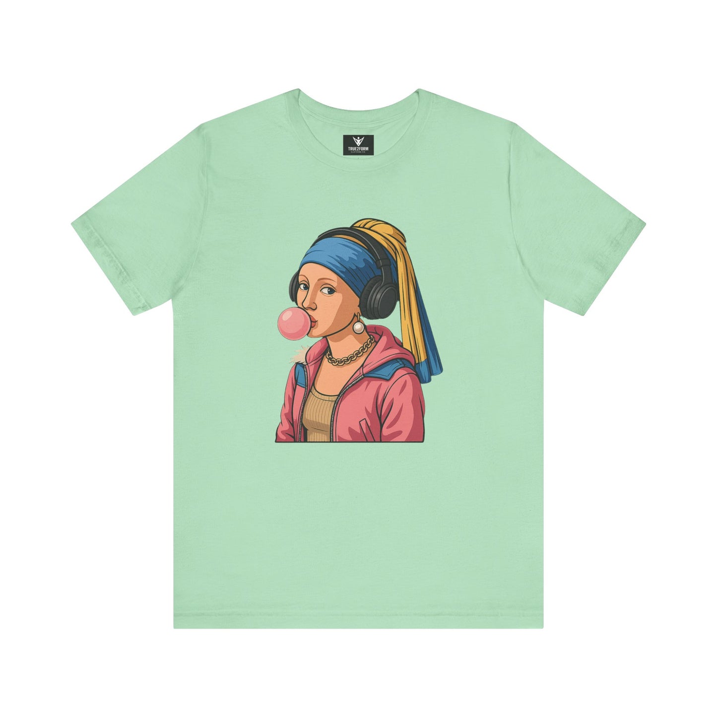 Modern Muse Tee – “Girl with the Bubblegum”