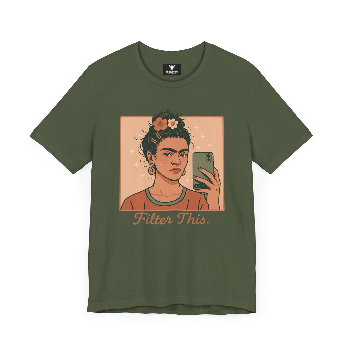 Modern Muse Art Tee - Frida, Filtered