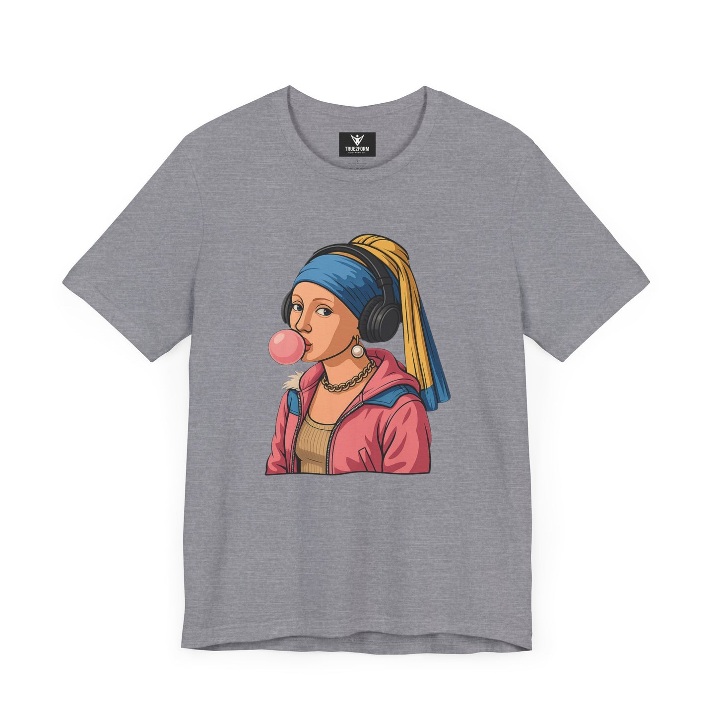 Modern Muse Tee – “Girl with the Bubblegum”