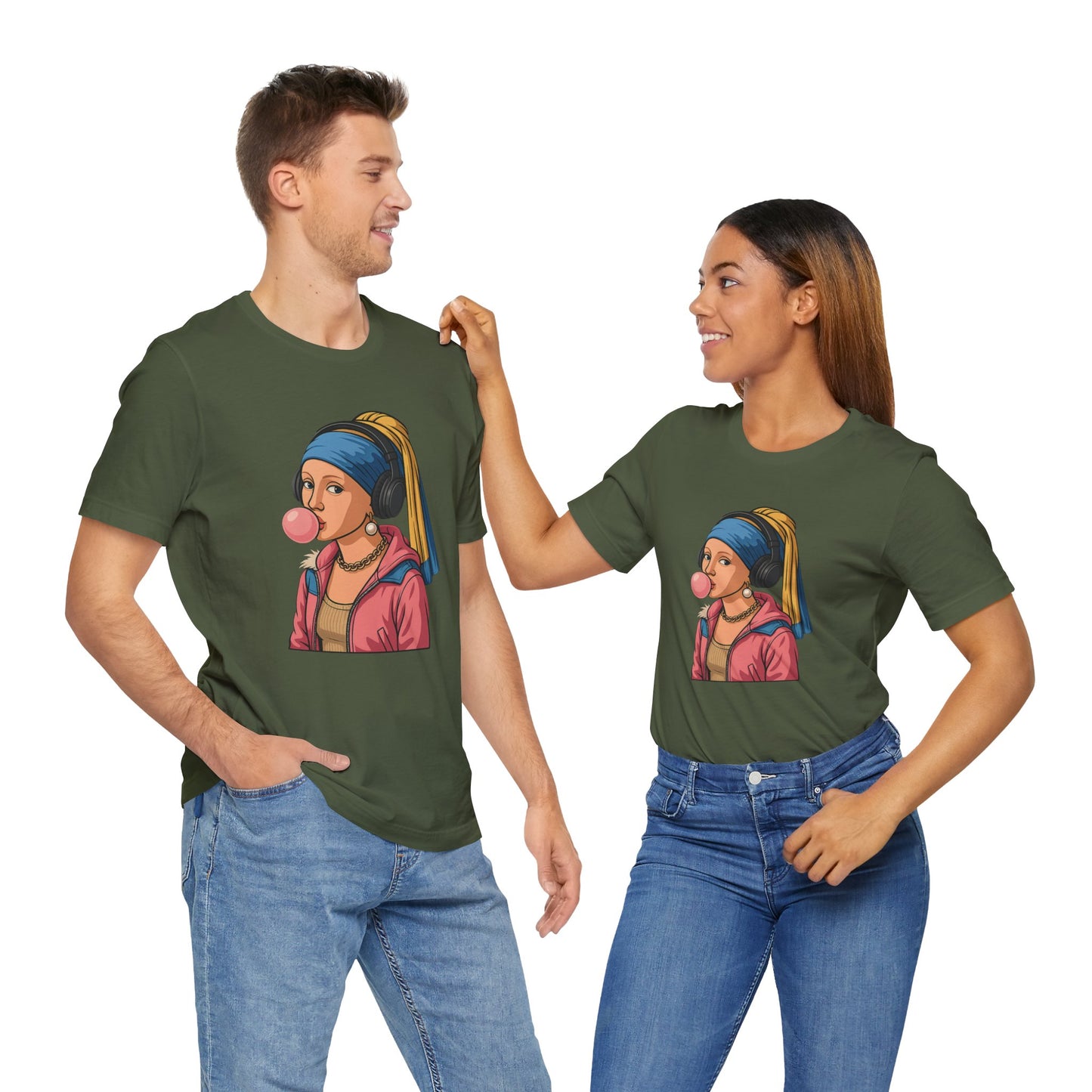 Modern Muse Tee – “Girl with the Bubblegum”