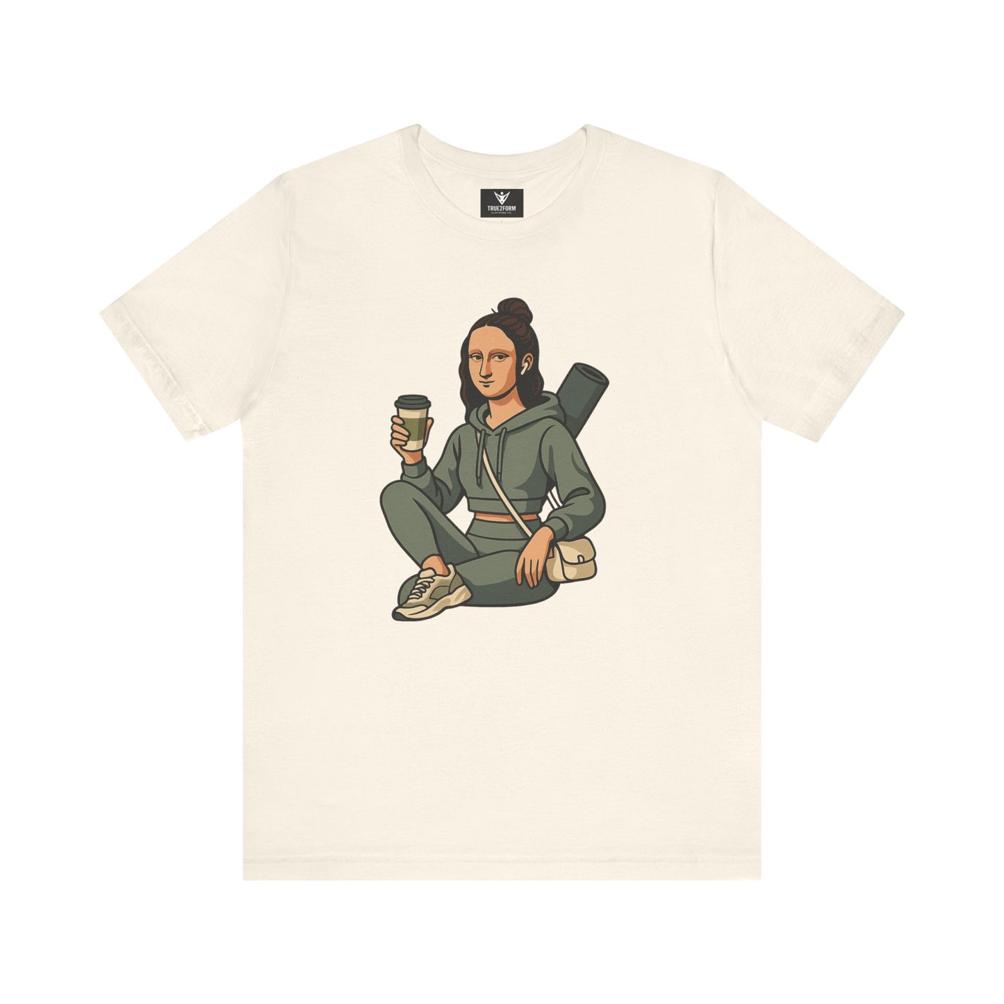 Mona Lisa Matcha – Luxe Athleisure Art Tee