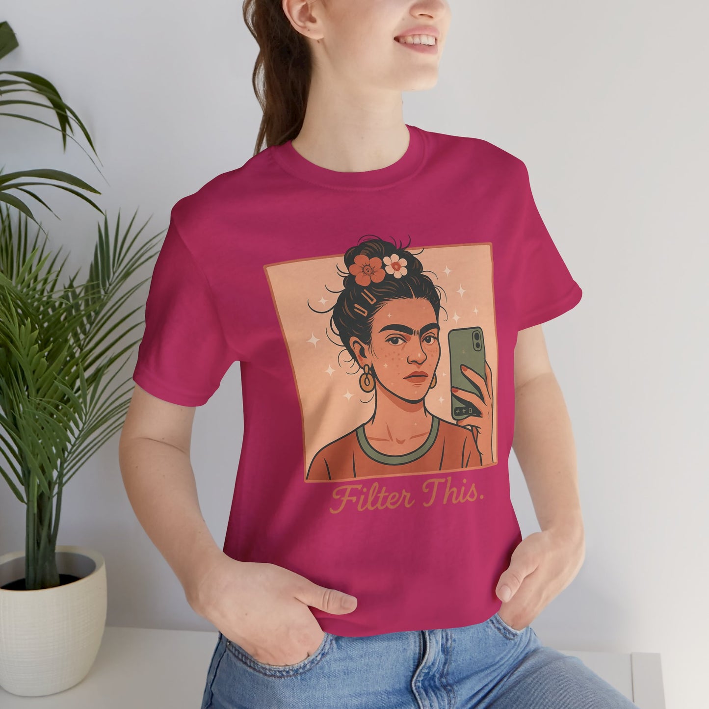 Modern Muse Art Tee - Frida, Filtered