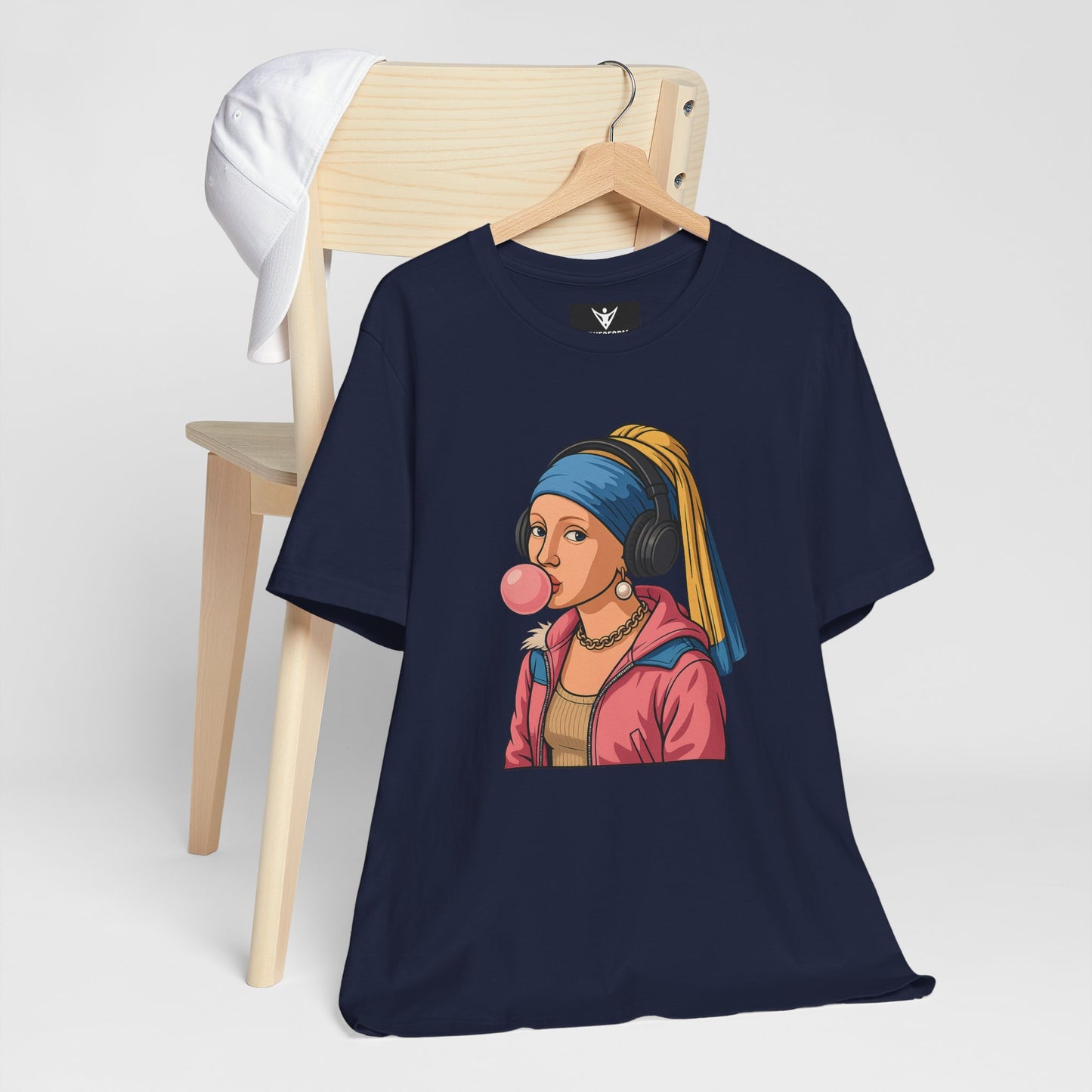 Modern Muse Tee – “Girl with the Bubblegum”