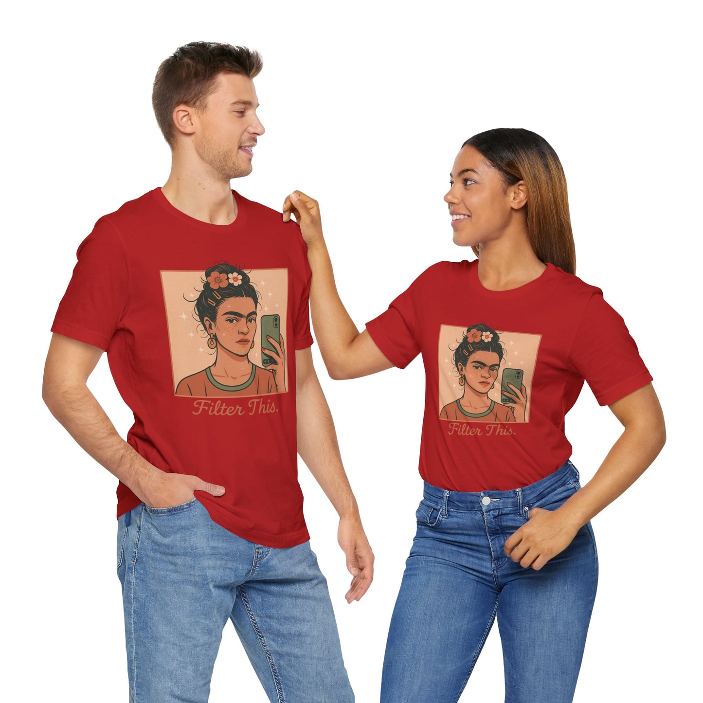 Modern Muse Art Tee - Frida, Filtered