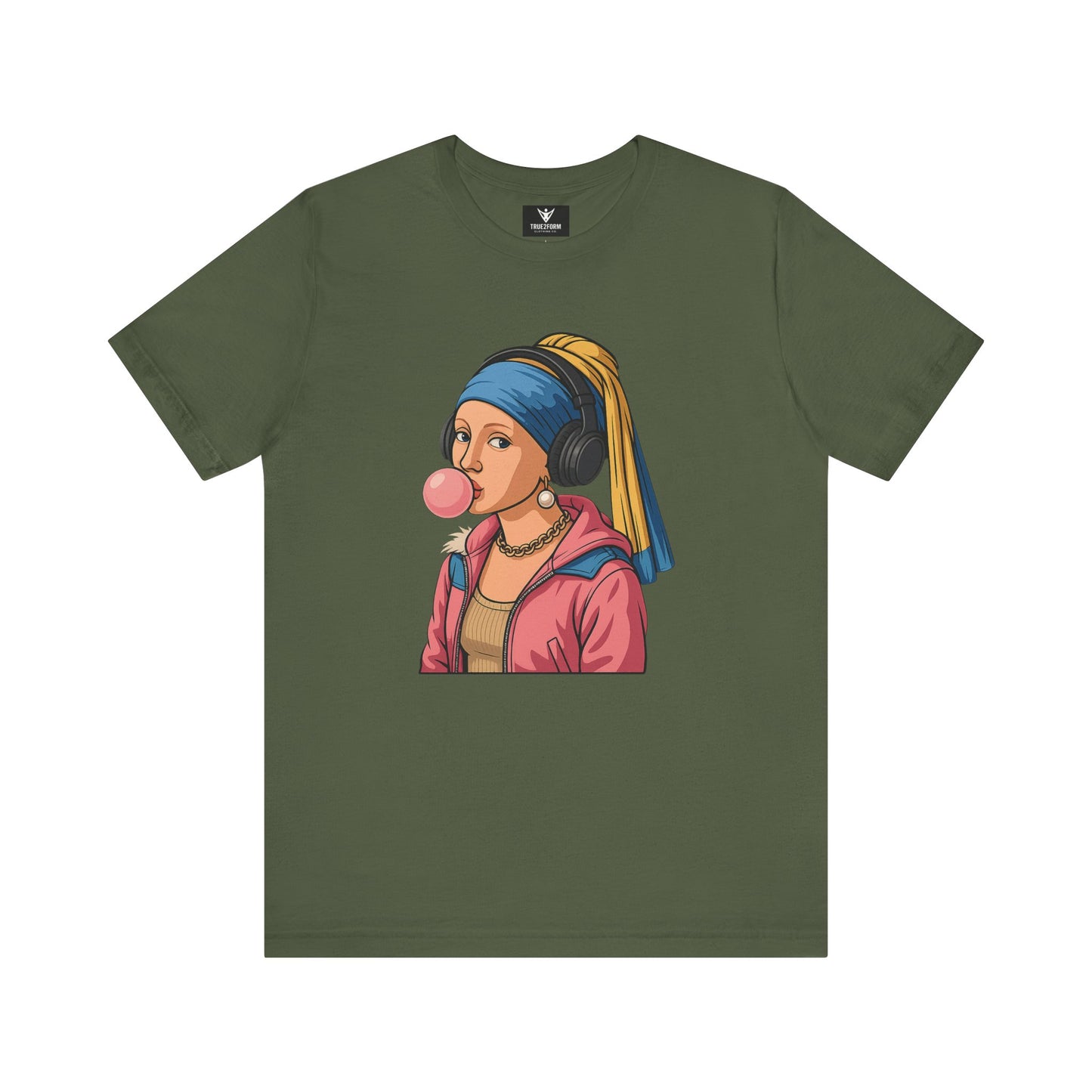 Modern Muse Tee – “Girl with the Bubblegum”