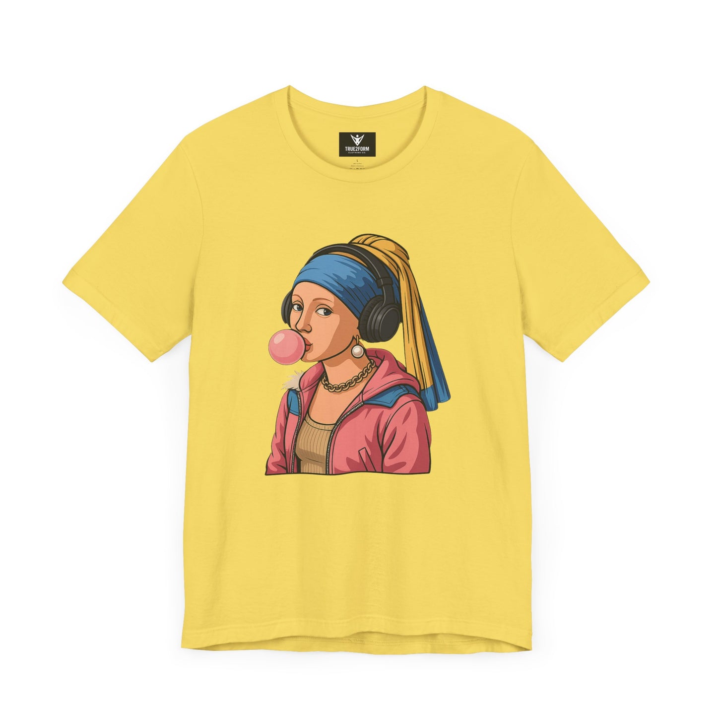 Modern Muse Tee – “Girl with the Bubblegum”