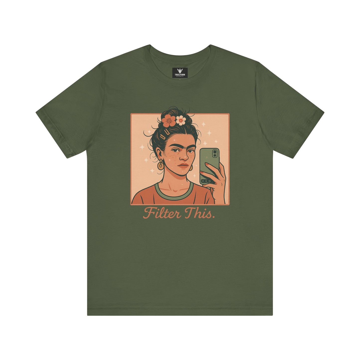 Modern Muse Art Tee - Frida, Filtered