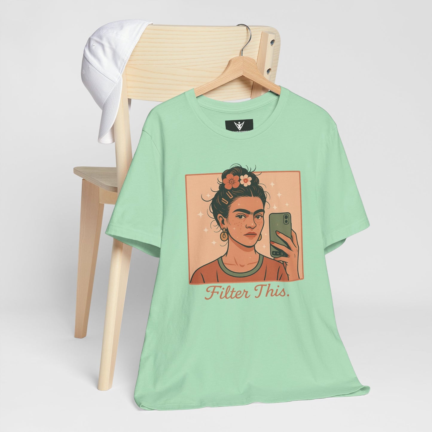 Modern Muse Art Tee - Frida, Filtered