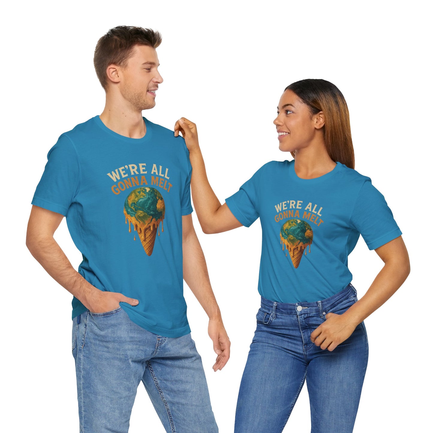 Hot Takes and Hard Truths - Melting Earth Tee