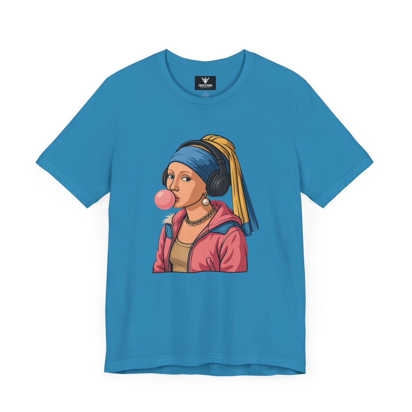 Modern Muse Tee – “Girl with the Bubblegum”