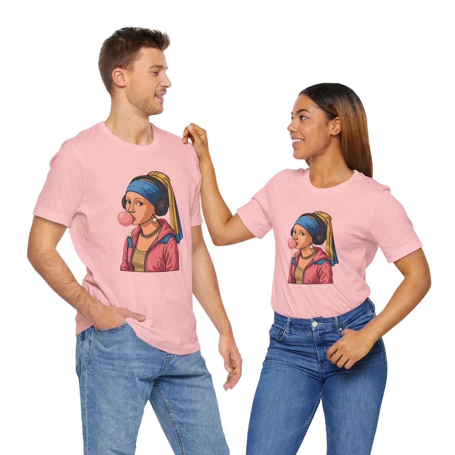 Modern Muse Tee – “Girl with the Bubblegum”
