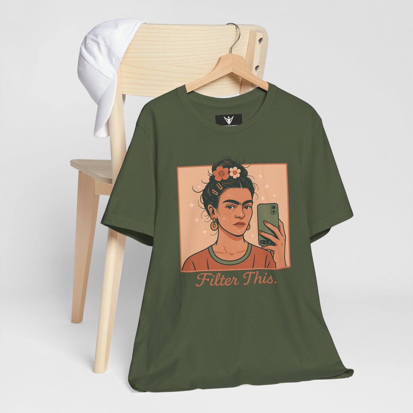 Modern Muse Art Tee - Frida, Filtered