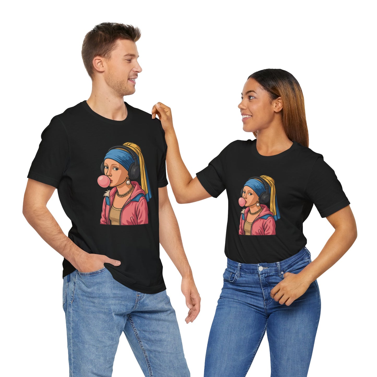 Modern Muse Tee – “Girl with the Bubblegum”