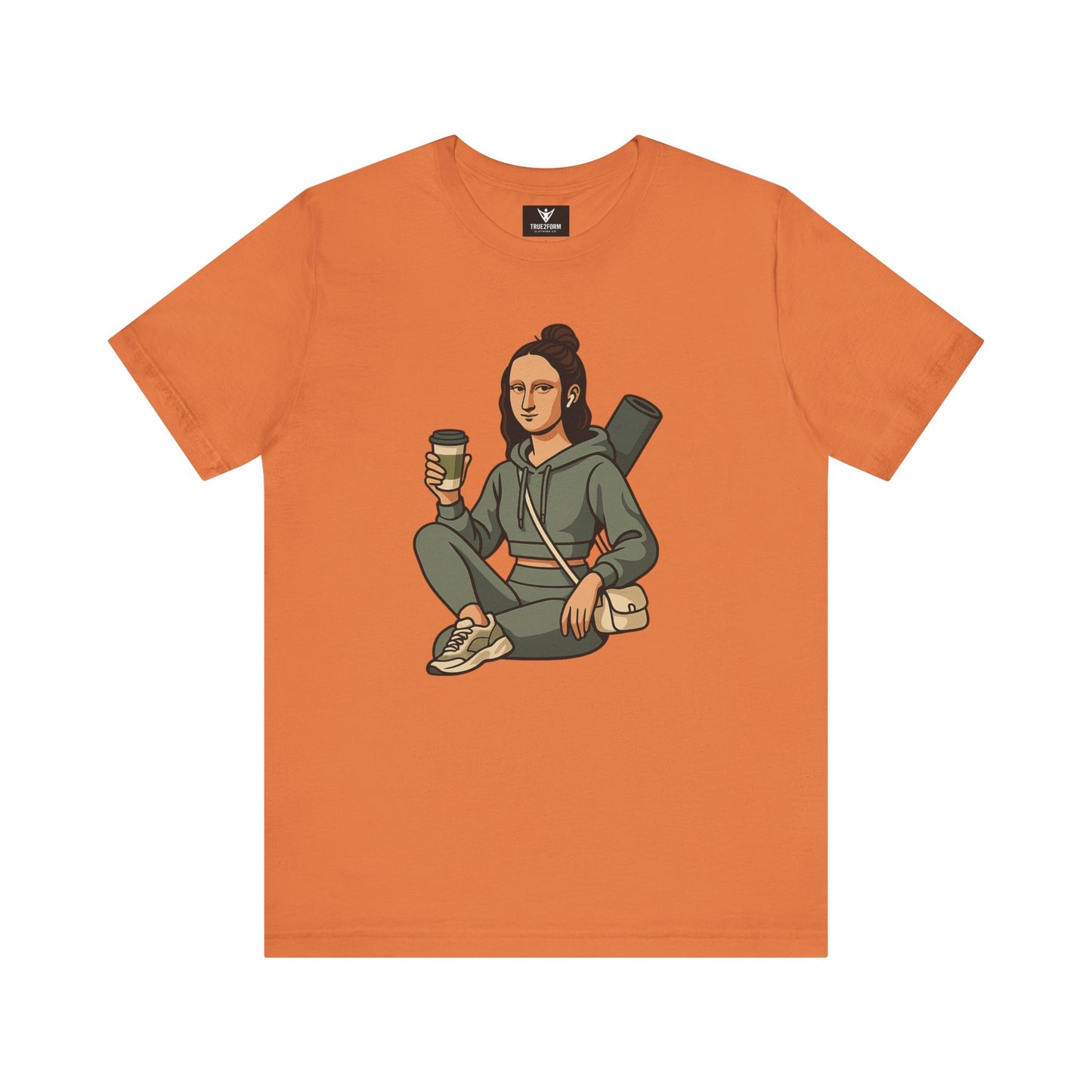 Mona Lisa Matcha – Luxe Athleisure Art Tee