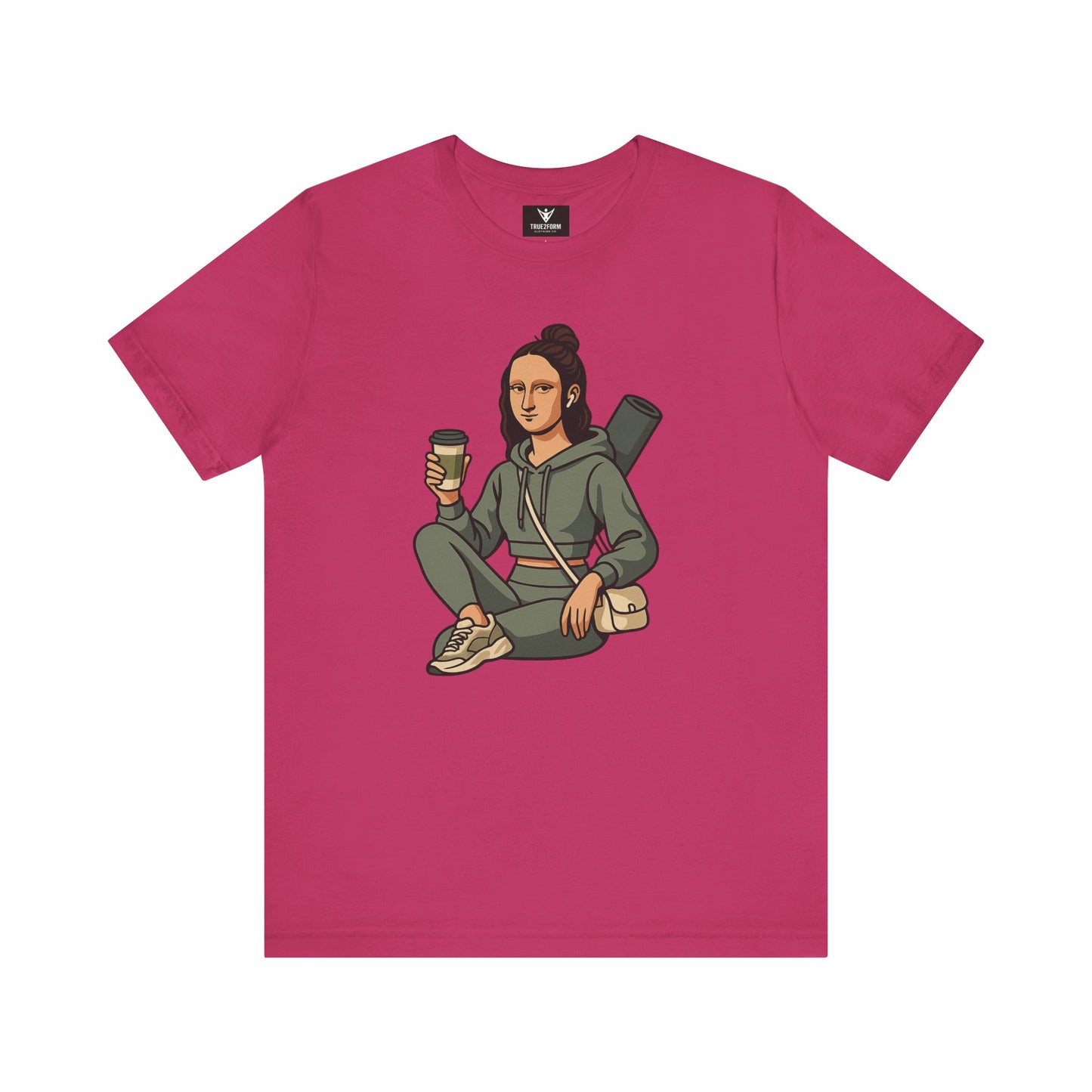 Mona Lisa Matcha – Luxe Athleisure Art Tee