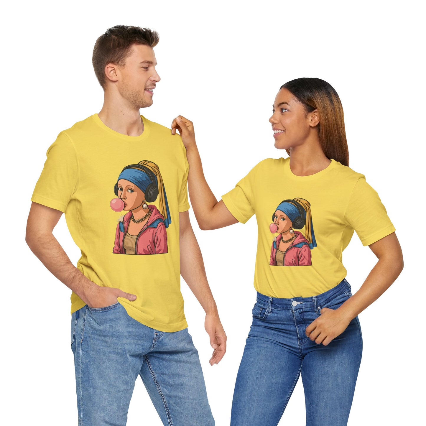 Modern Muse Tee – “Girl with the Bubblegum”