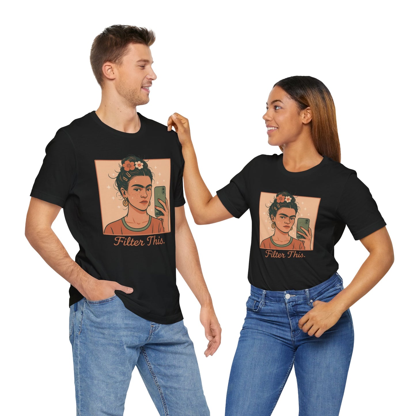 Modern Muse Art Tee - Frida, Filtered