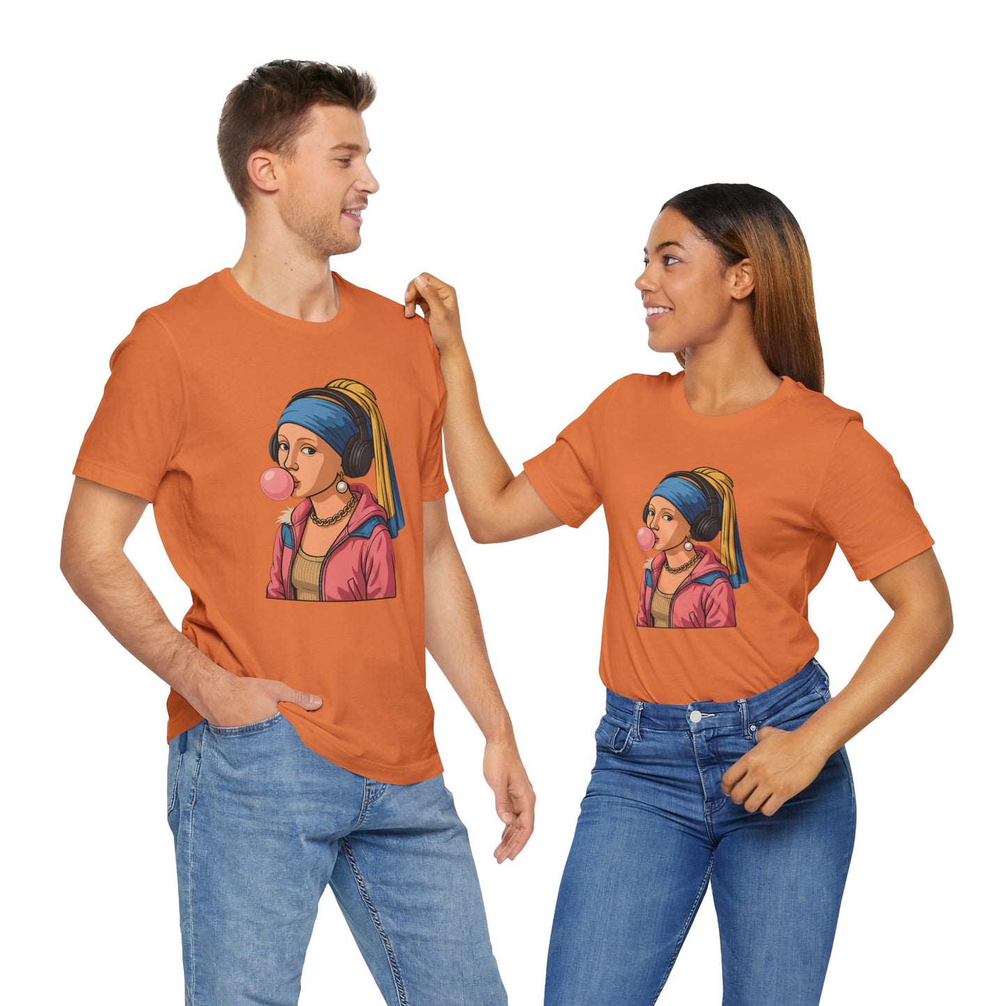 Modern Muse Tee – “Girl with the Bubblegum”