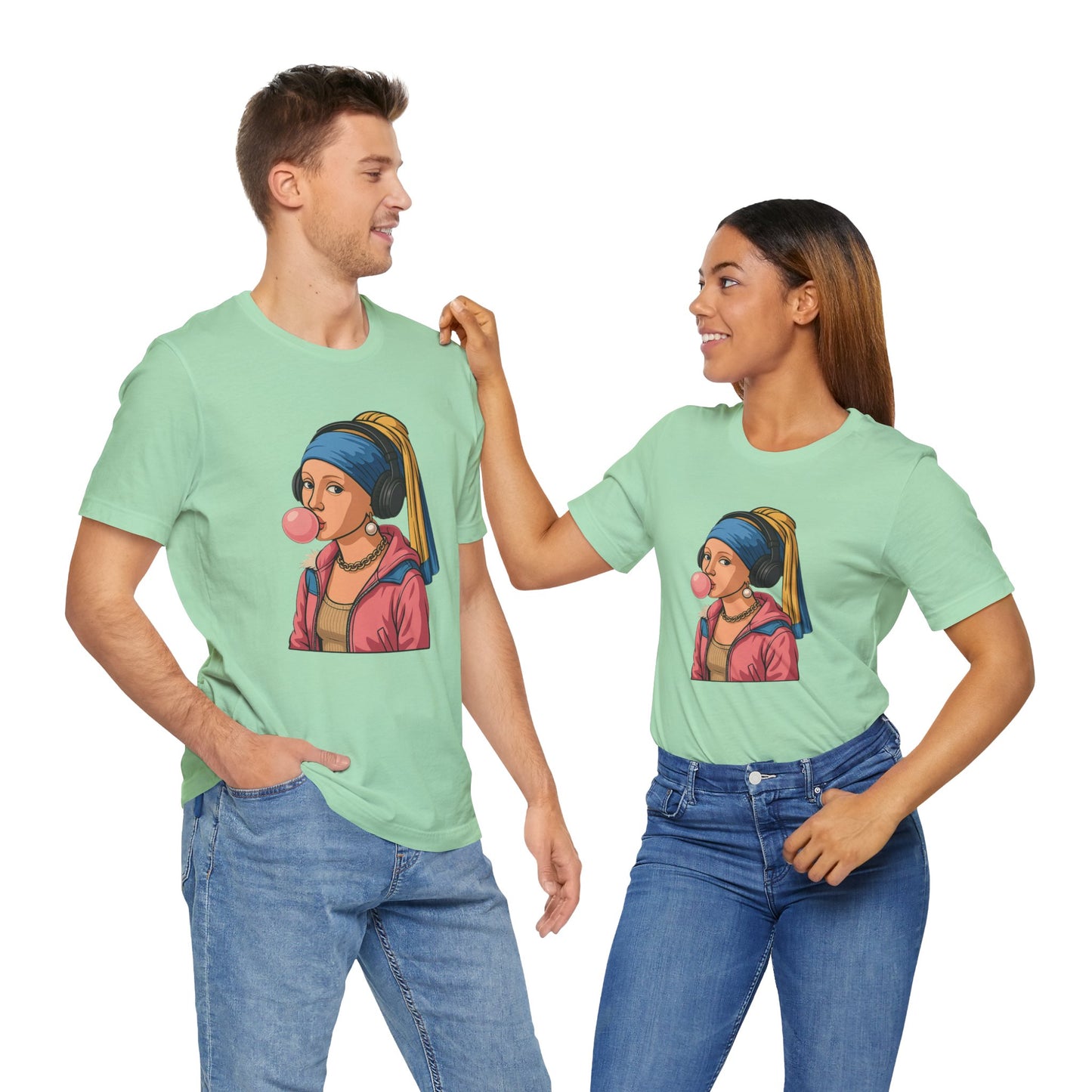 Modern Muse Tee – “Girl with the Bubblegum”