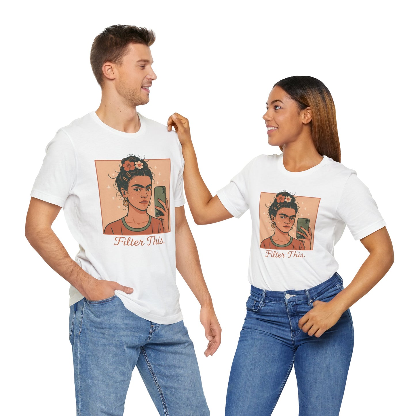 Modern Muse Art Tee - Frida, Filtered
