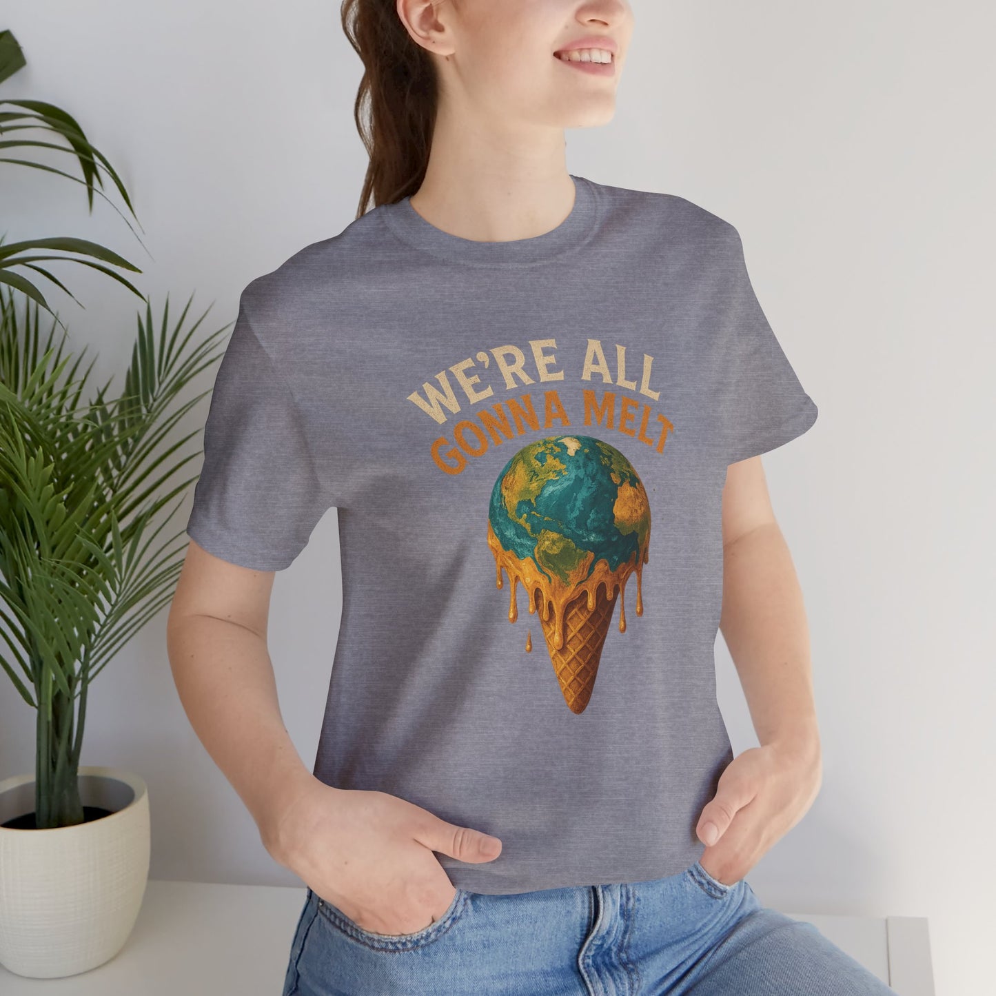 Hot Takes and Hard Truths - Melting Earth Tee