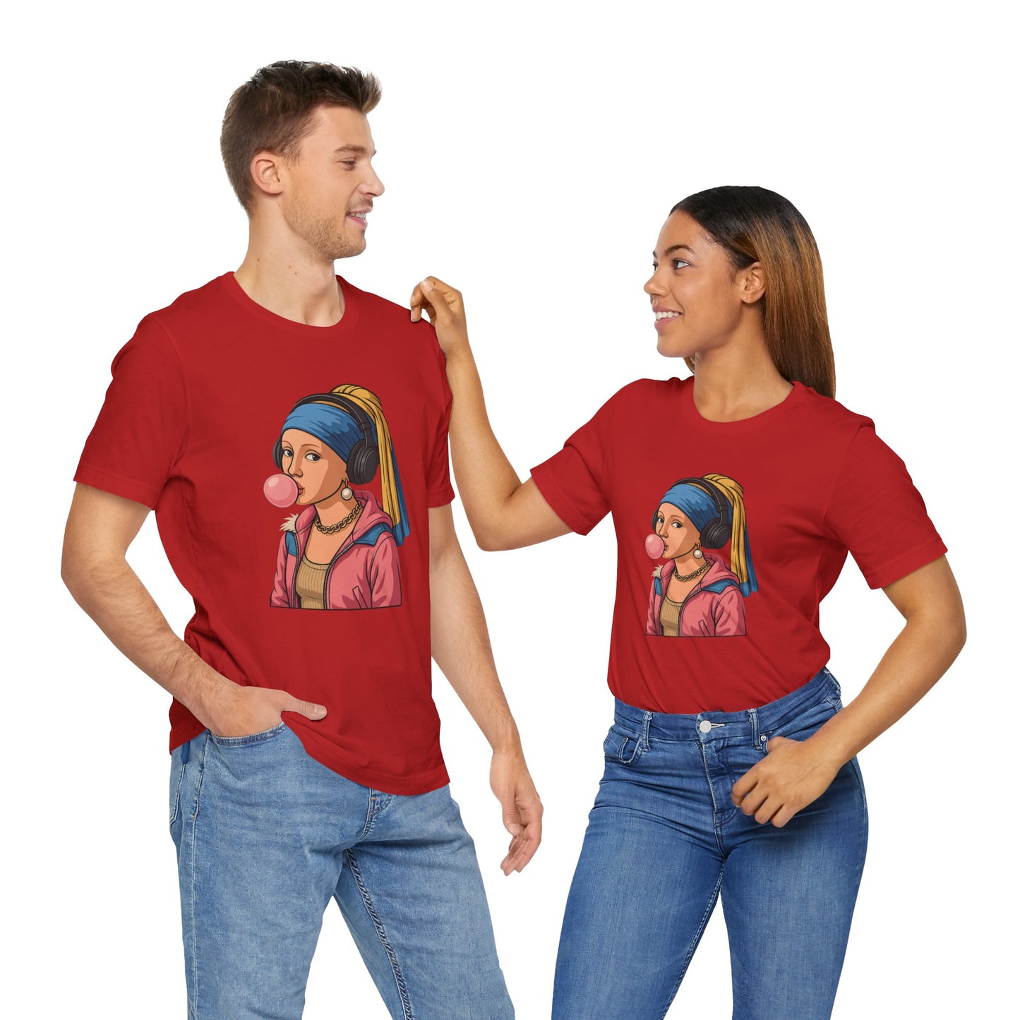 Modern Muse Tee – “Girl with the Bubblegum”