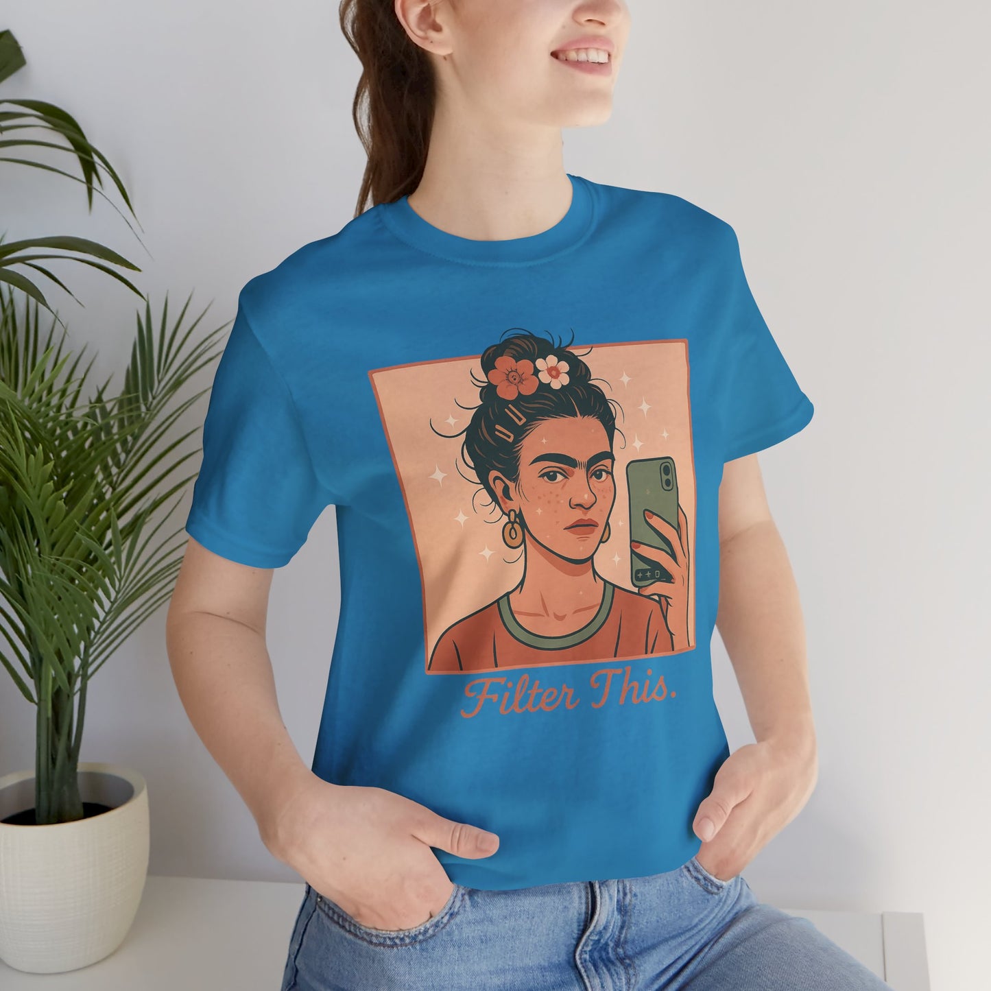 Modern Muse Art Tee - Frida, Filtered