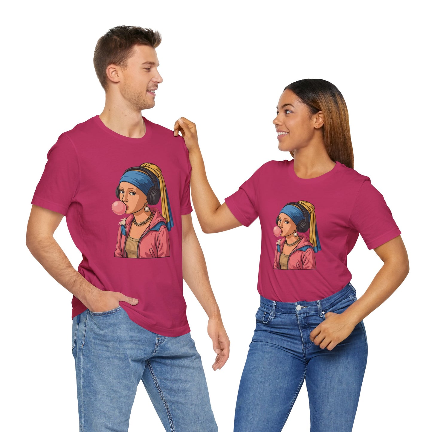 Modern Muse Tee – “Girl with the Bubblegum”