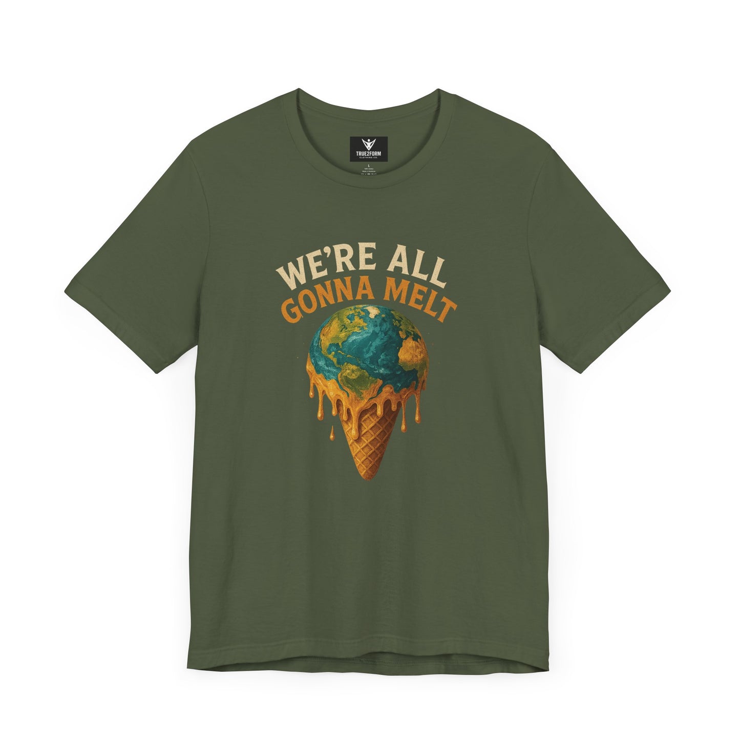 Hot Takes and Hard Truths - Melting Earth Tee