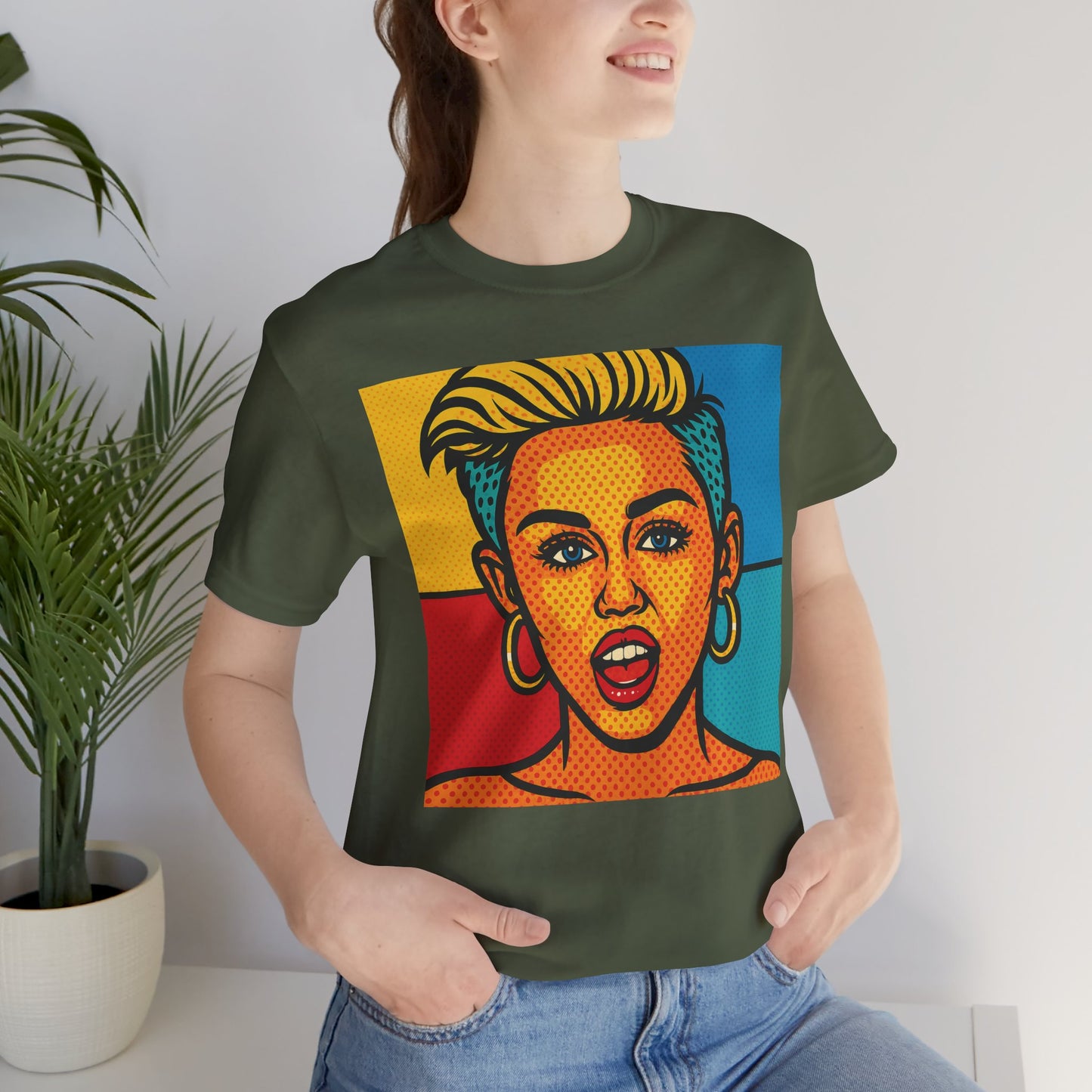 Pop Art Tee - 'Miley'