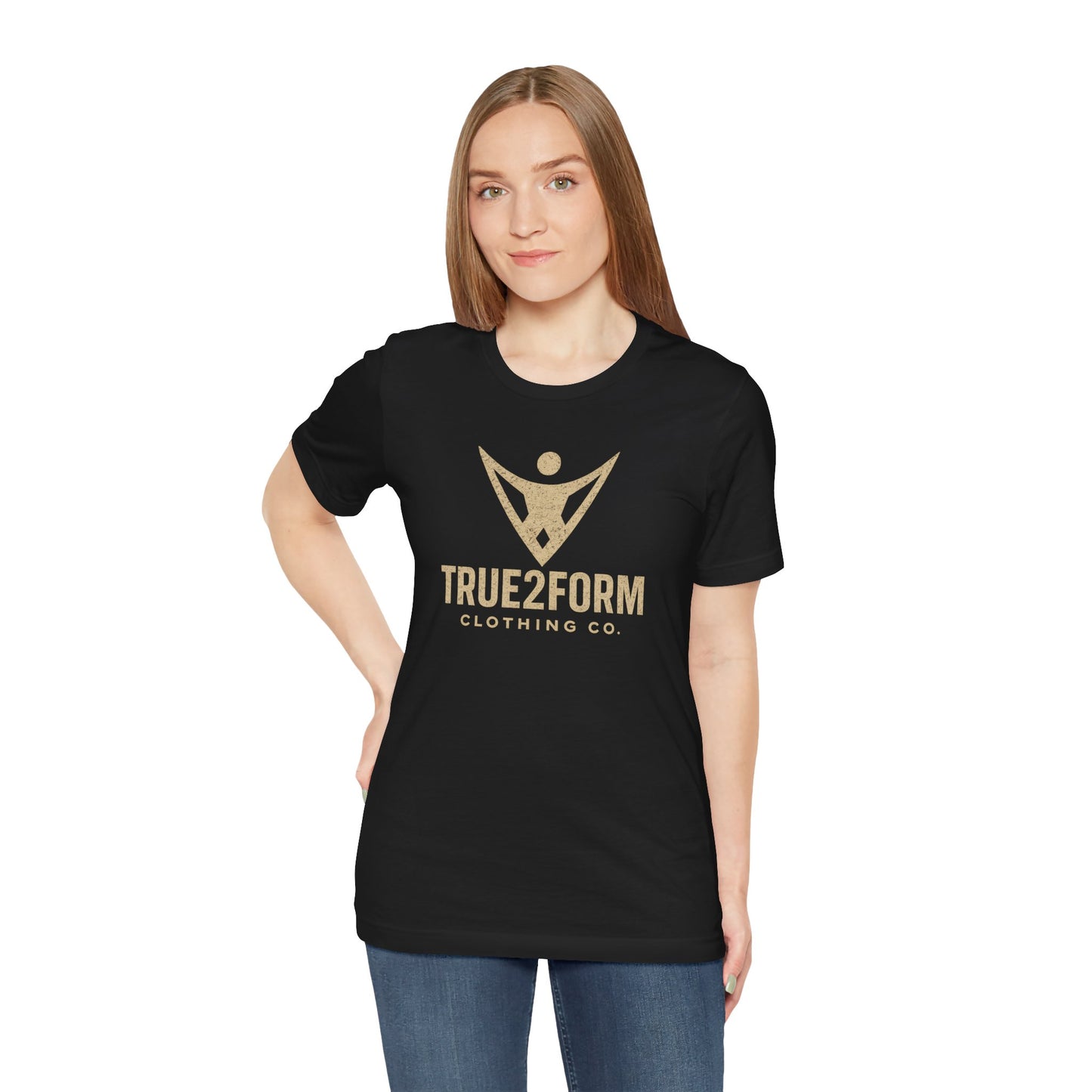 True2Form Original - 'Wheat Logo Tee'