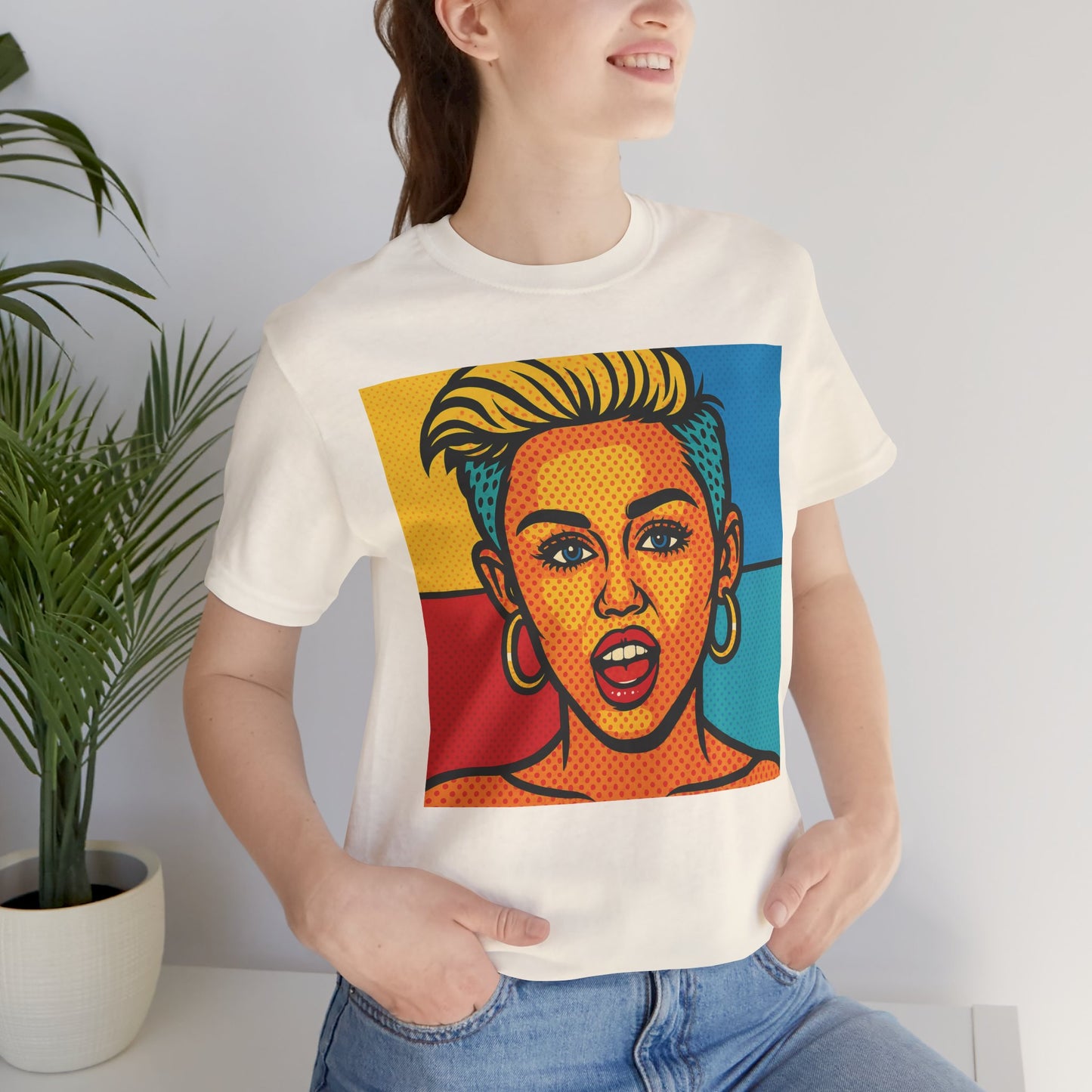 Pop Art Tee - 'Miley'