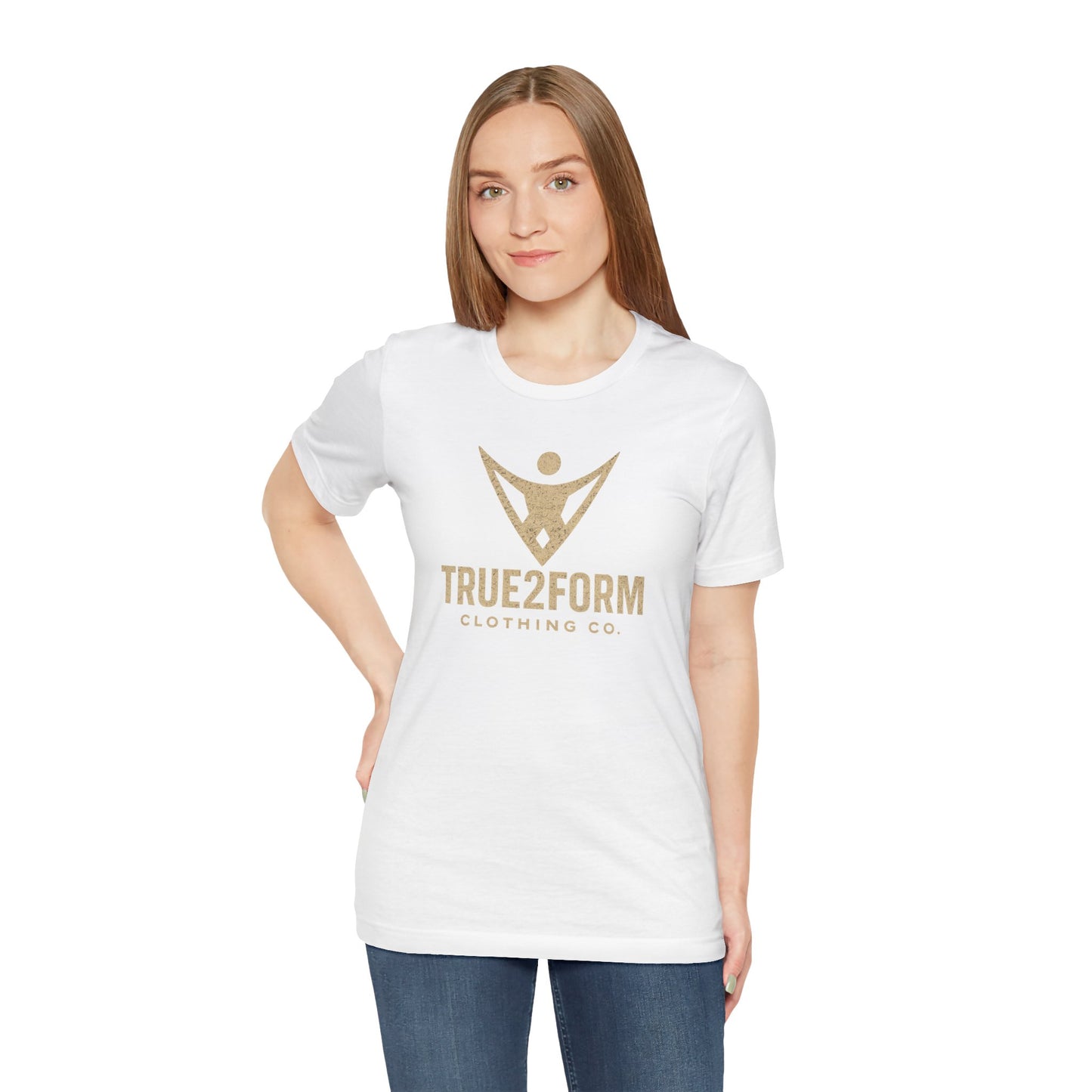 True2Form Original - 'Wheat Logo Tee'