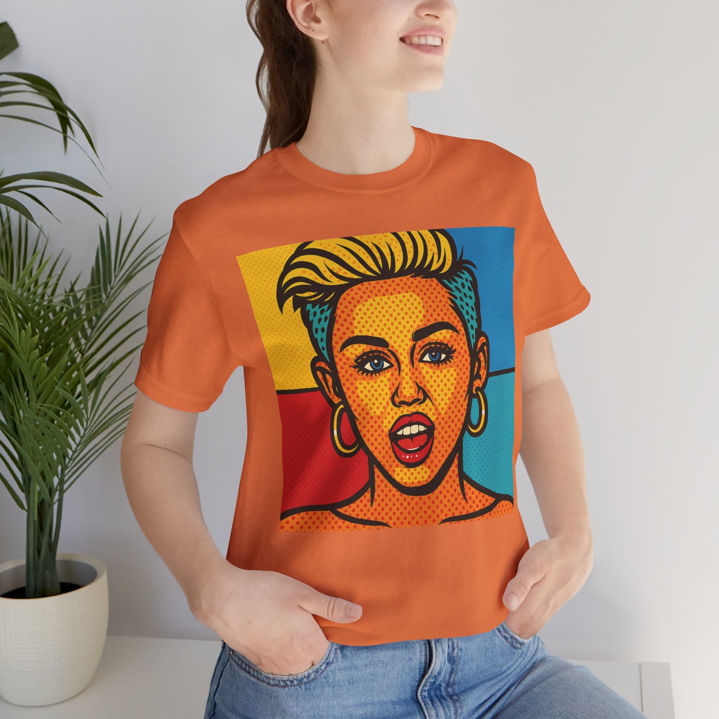 Pop Art Tee - 'Miley'