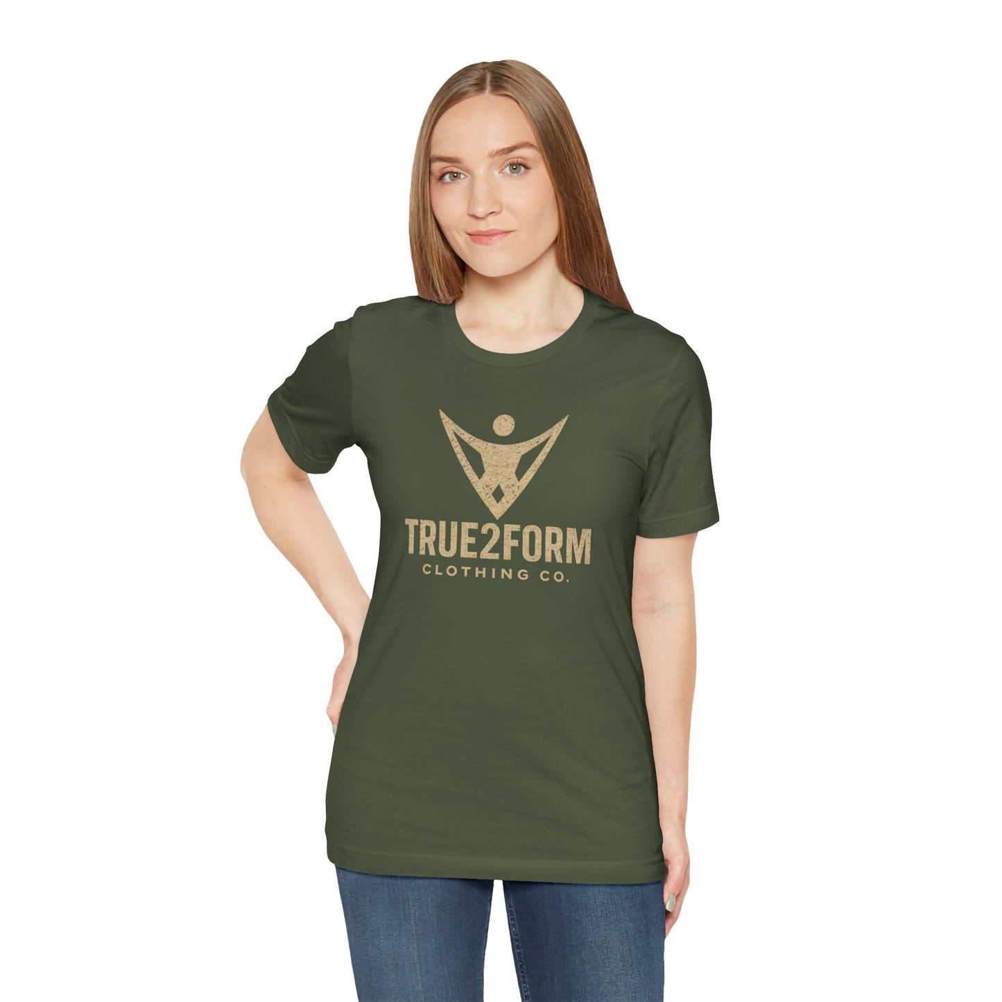 True2Form Original - 'Wheat Logo Tee'
