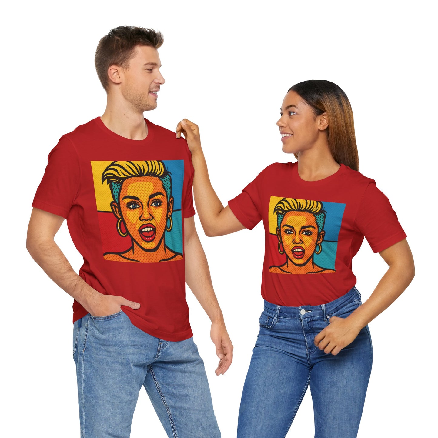 Pop Art Tee - 'Miley'