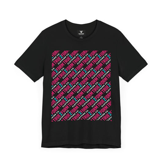 True2Form Original - 'Pattern Logo Tee'