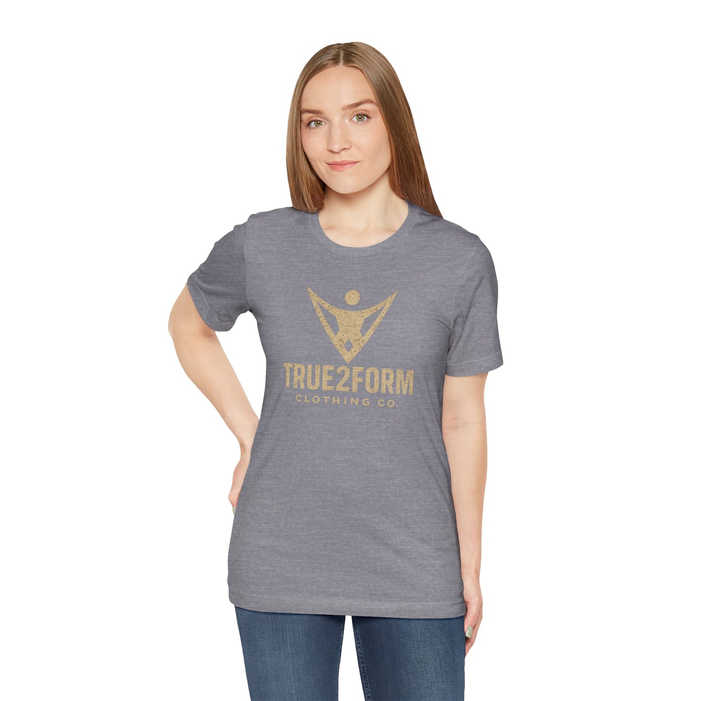 True2Form Original - 'Wheat Logo Tee'