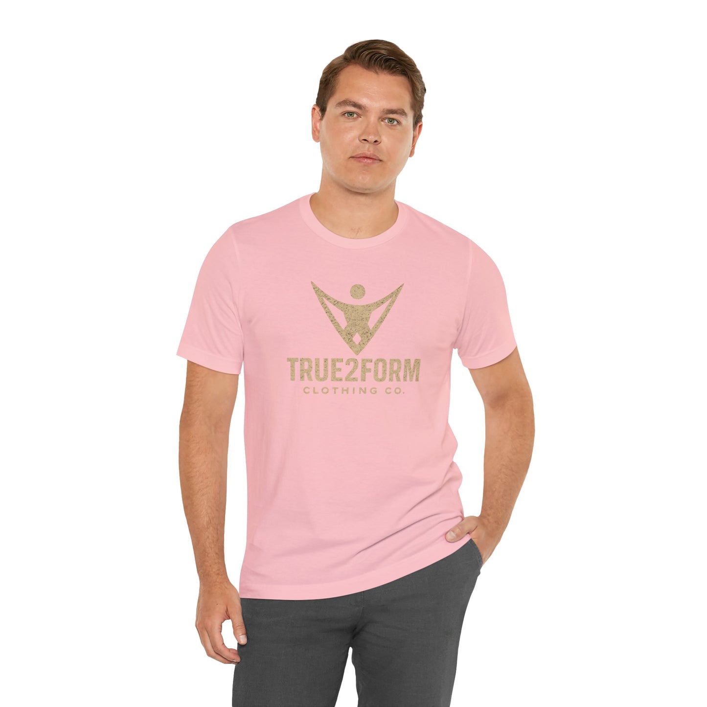 True2Form Original - 'Wheat Logo Tee'