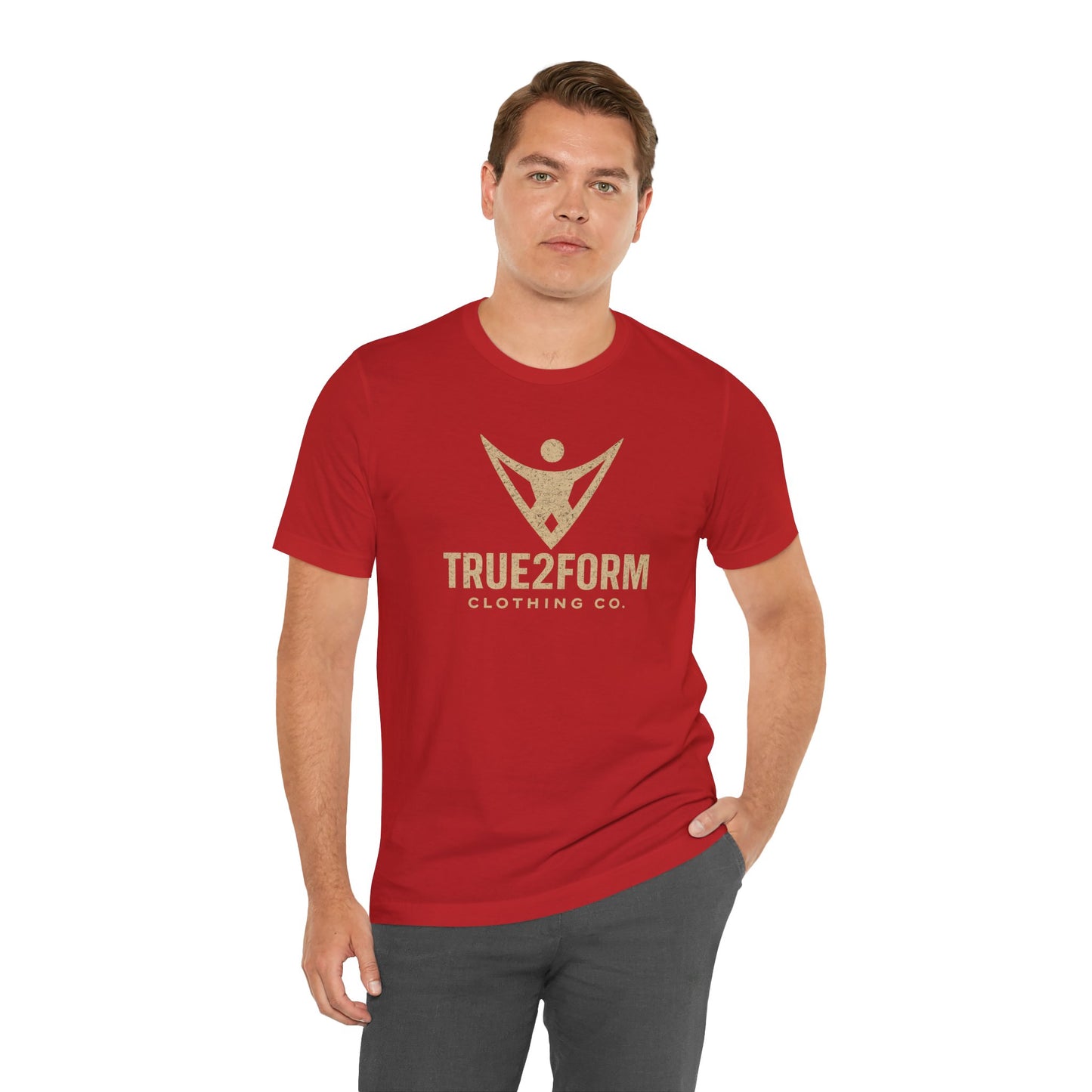 True2Form Original - 'Wheat Logo Tee'