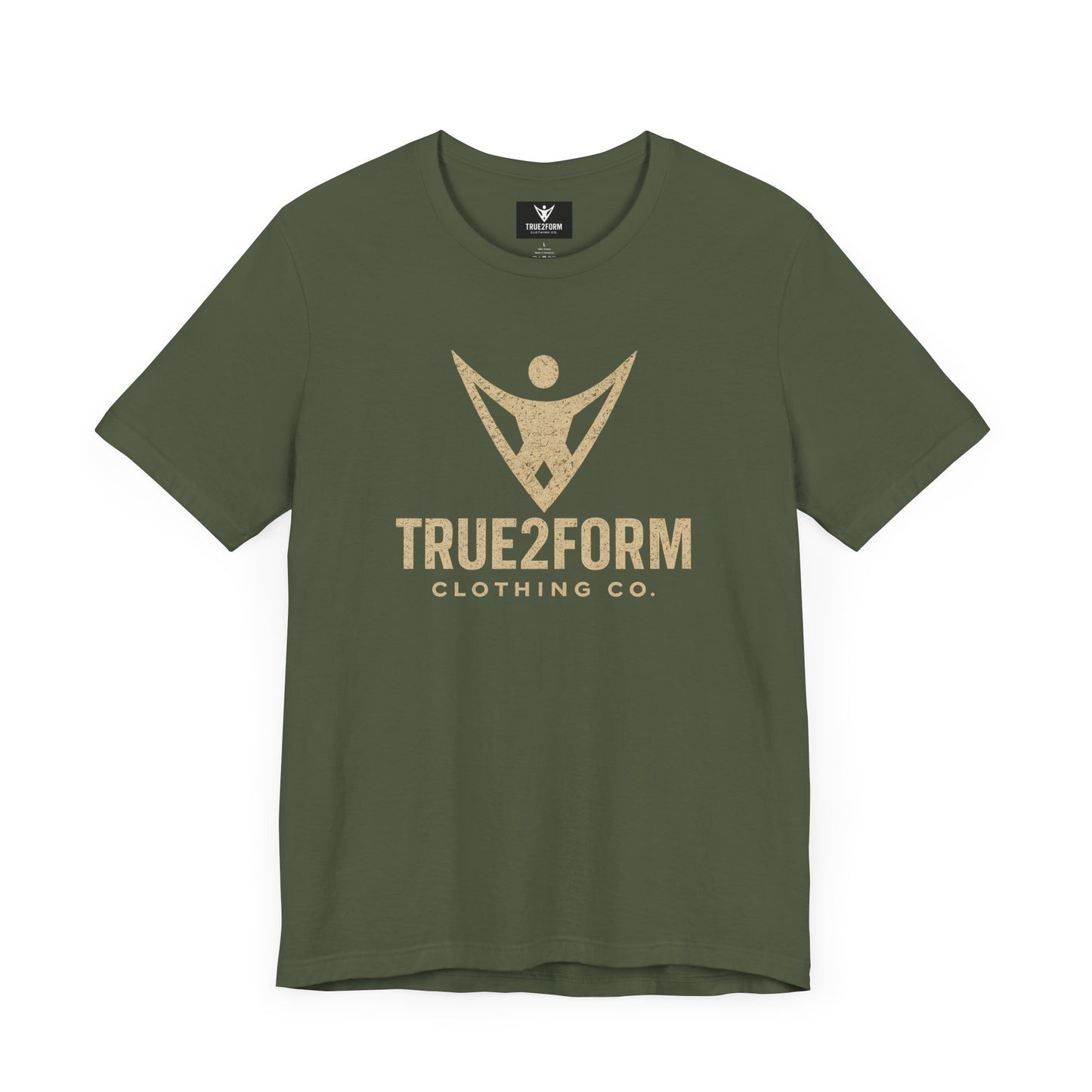 True2Form Original - 'Wheat Logo Tee'