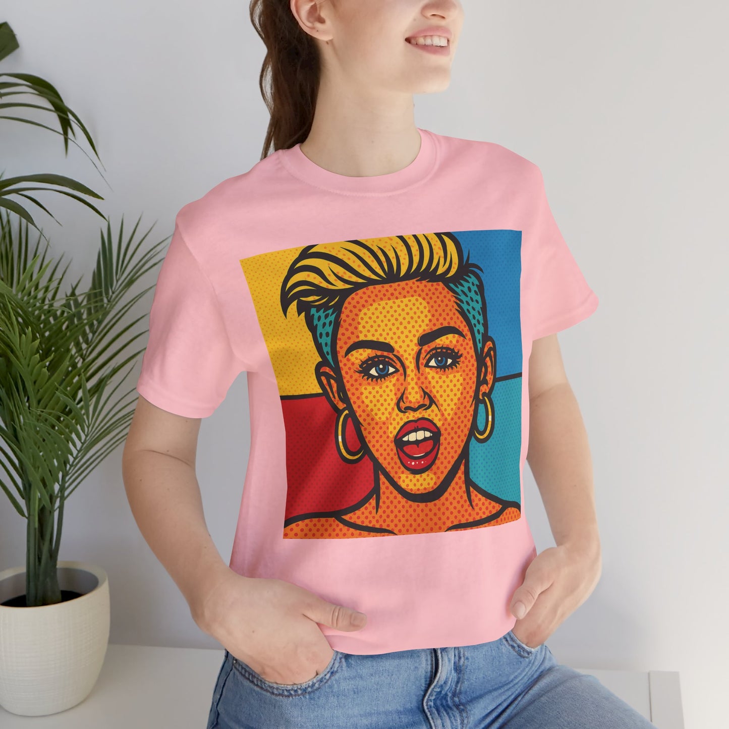 Pop Art Tee - 'Miley'