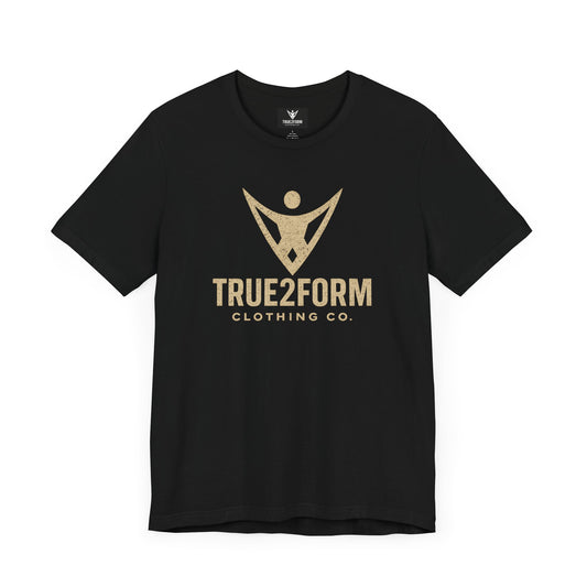 True2Form Original - 'Wheat Logo Tee'