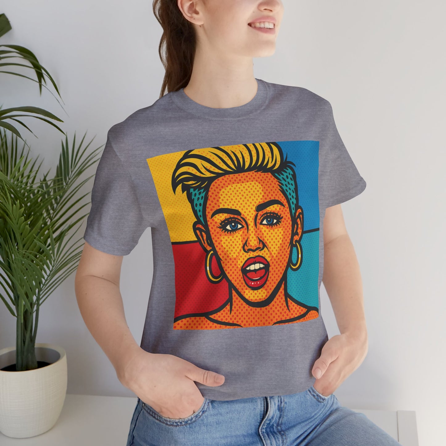 Pop Art Tee - 'Miley'