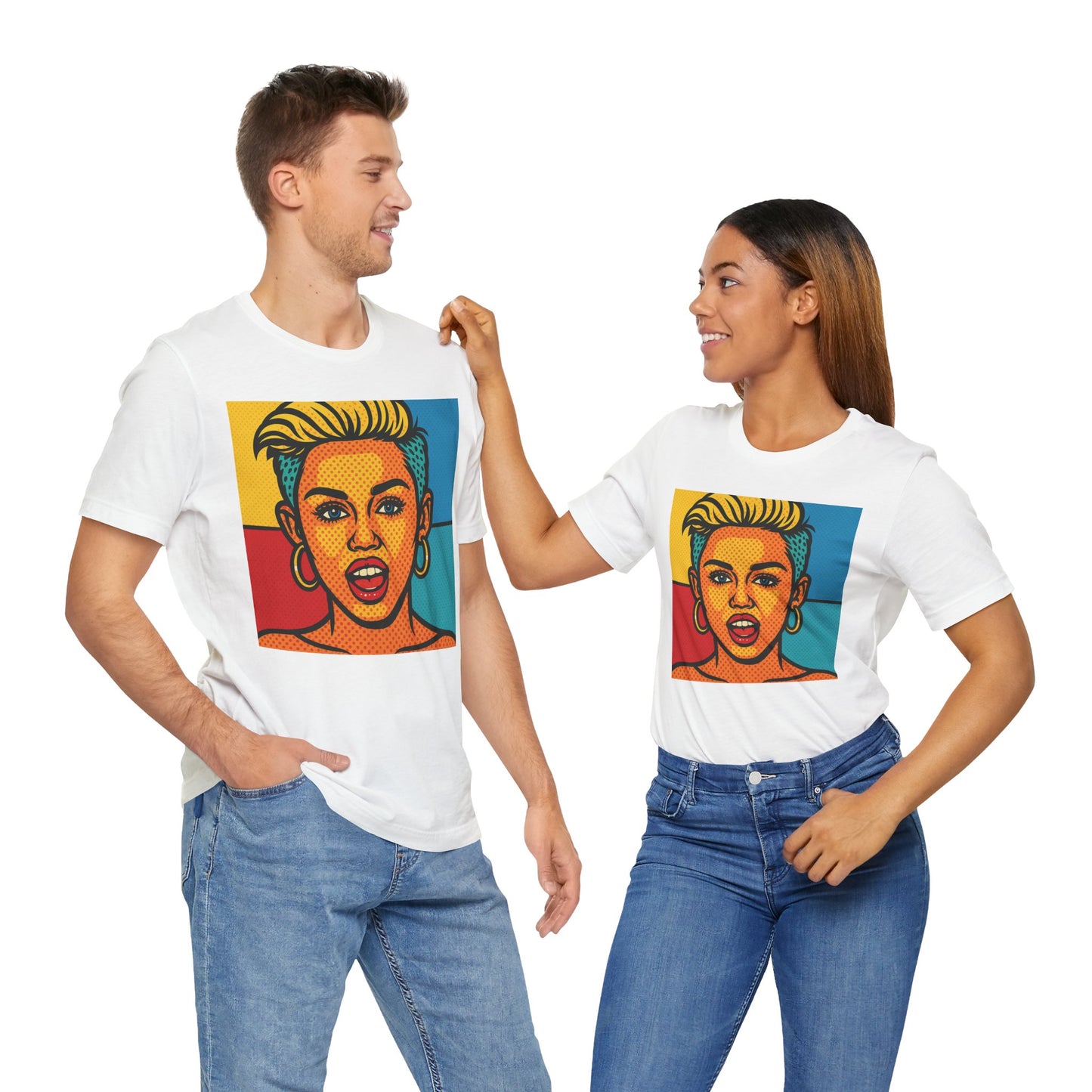 Pop Art Tee - 'Miley'