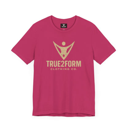 True2Form Original - 'Wheat Logo Tee'